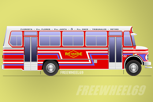 Mercedes-Benz LO 1114 - El Indio - Río Grande
Línea 5 - Interno 22

