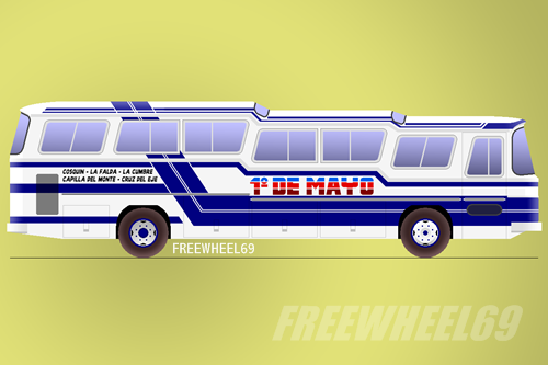 Mercedes-Benz O-140 - Unicar - 1º de Mayo
