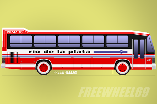 Mercedes-Benz O-170 - D.I.C. - Río De La Plata
Línea 129 - Interno 224
