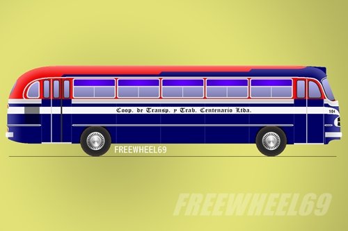 Mercedes-Benz O 321 HL (en Argentina) - Centenario
Línea 304 (hoy 34)
