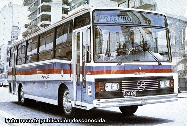 Mercedes-Benz OC 1214 - El Detalle - Nuevos Rumbos
C.1041339
Línea 132 (Ruta Jet) - Interno 2
