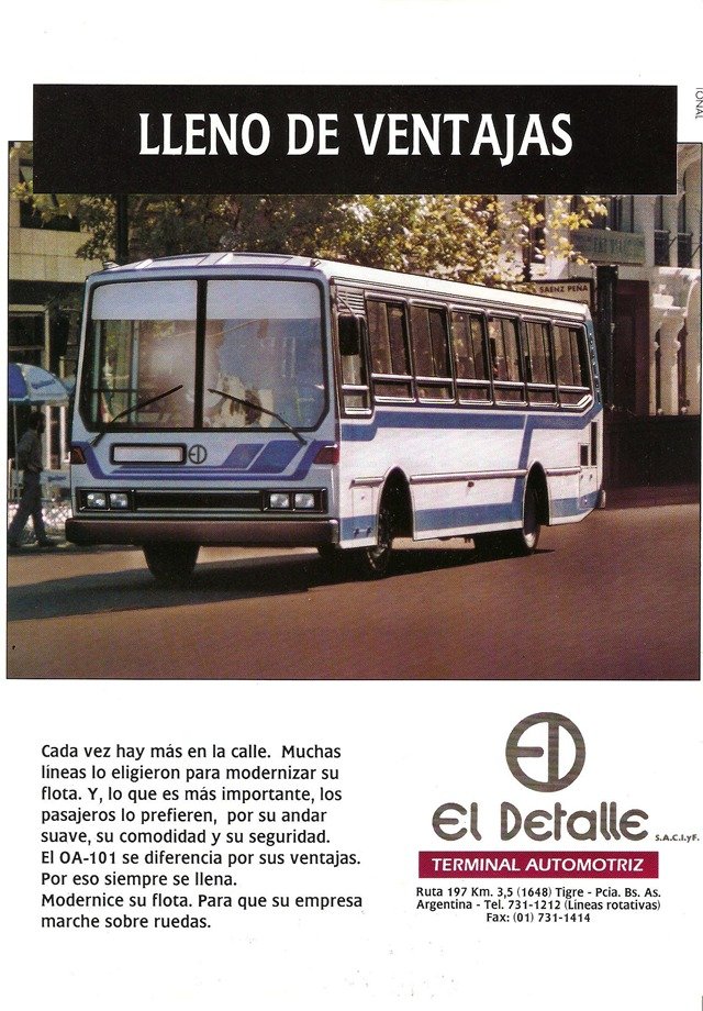 Publicidad El Detalle OA 101
