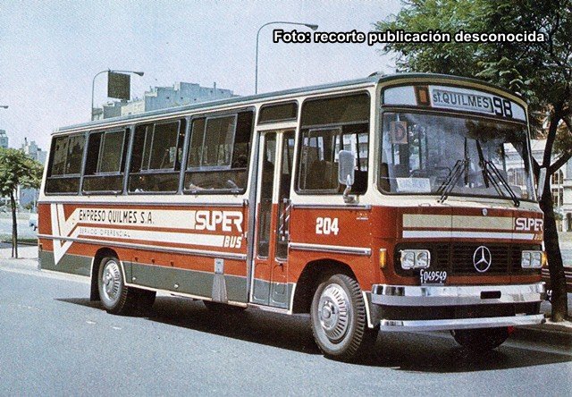 Mercedes-Benz OC 1214 - El Detalle - Exp. Quilmes
C.1049549
Recorte publicación desconocida
