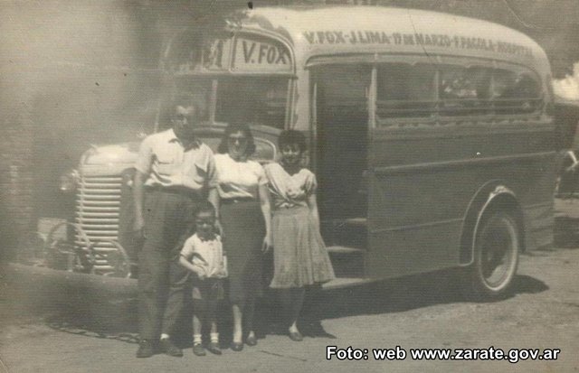 Viejo urbano de Zárate
Imagen tomada de la web www-zarate.gov.ar
Fotografía de autor desconocido
