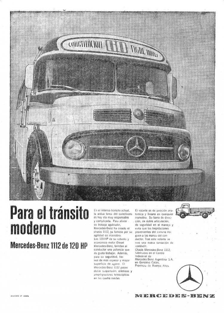 Publicidad Mercedes Benz 1112
Publicidad de Mercedes-Benz Argentina
