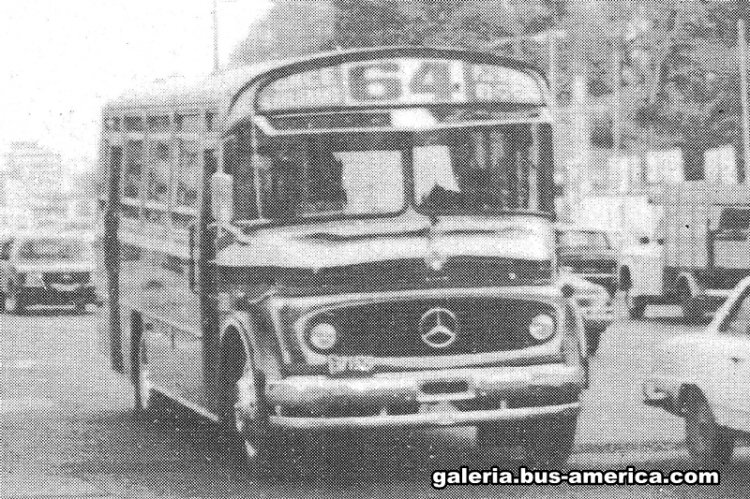 Mercedes-Benz LO 1114 - Eivar - Vuelta De Rocha
Línea 64
Foto: revista El Auto Colectivo
