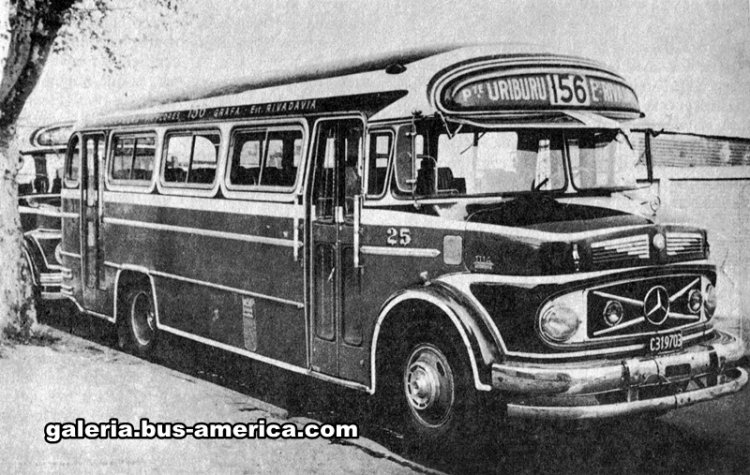 Mercedes-Benz LO 1112 - A.L.A. - Veintisiete De Septiembre
C 319703
Línea 156 - Interno 25

Foto: revista El Auto Colectivo
