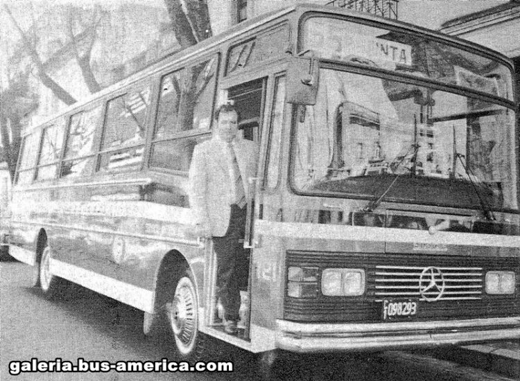 Mercedes-Benz OC1214 - El Detalle - Almafuerte S.A. 
C 1098293
Línea 55 Servicio Diferencial

Foto: revista El Auto Colectivo.
