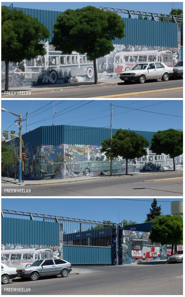 Garage Don Otto (Trelew)
Interesantes pinturas en las paredes del garage de Don Otto en Trelew (Chubut)
