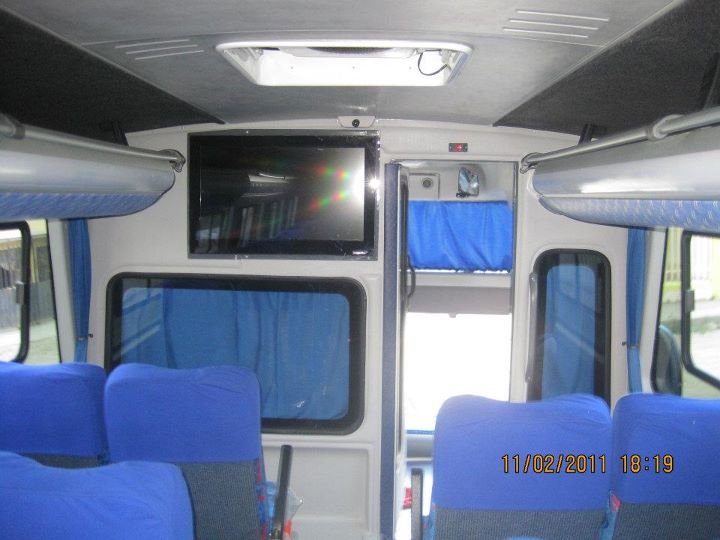 CARROCERIAS JARAMILLO
(Vista interior de la unidad)
Palabras clave:  interior del bus tipo JUM BUS 360