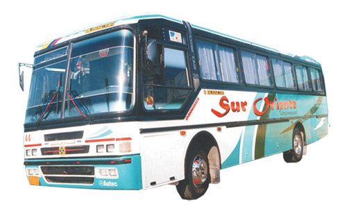 Busscar El Buss 320 (en Ecuador) - Sur Oriente
Foto tomada de diario la hora
Sur Oriente interprovincial
