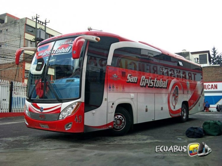 Juanca Durán / MEGABUSS
IMAGEN EXTRAIDA DEL FACE BOOK  (TERMINAL DE TRANSFERENCIA SAN CRISTOBAL QUITO) CAA 1116 
Palabras clave: MOVIL 43 