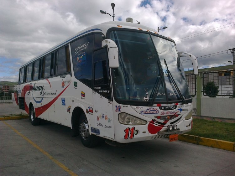 Juanca Durán / OLIMPICA 
IMAGEN CAPTURADA EN GARAGE DE FENACOTIP CERCANO AL TERMINAL TERRESTRE QUITUMBE QUITO ECUADOR   UAH 837
Palabras clave: MOVIL 11