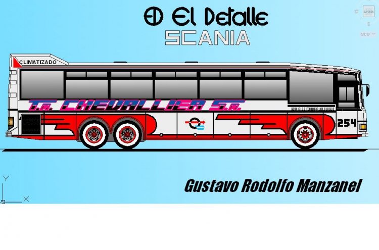 El detalle Lear 1º version
dibujo en autocad
