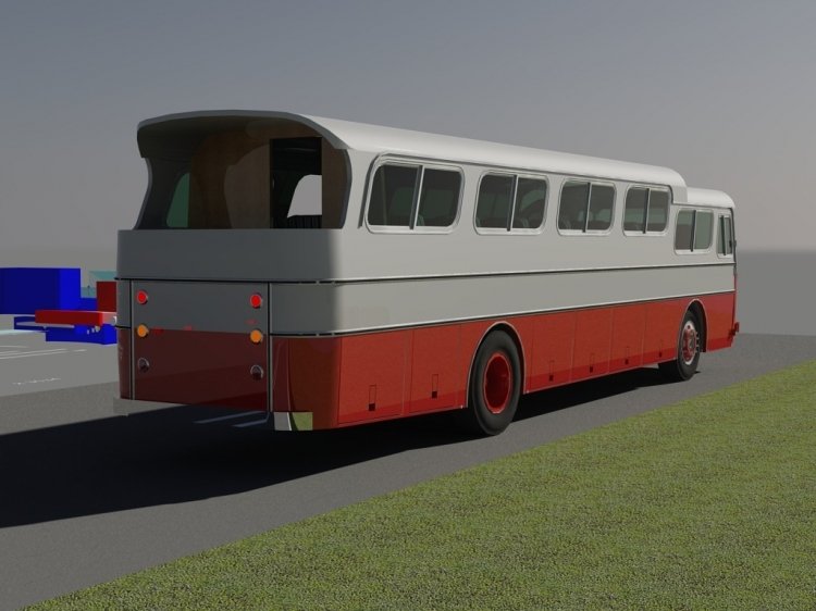 render autocad 
CARROCERIA LA PORTEÑA MENDOZA
