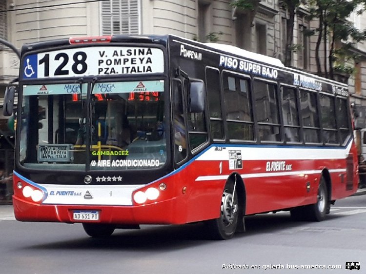 Agrale MT 15.0 LE - Todo Bus Pompeya III - El Puente
AD 631 PT
Línea 128 (Buenos Aires) - Interno 1

Foto: "Truku" Gambadiez
Colección: Charly Souto
Palabras clave: El Puente - Interno 1
