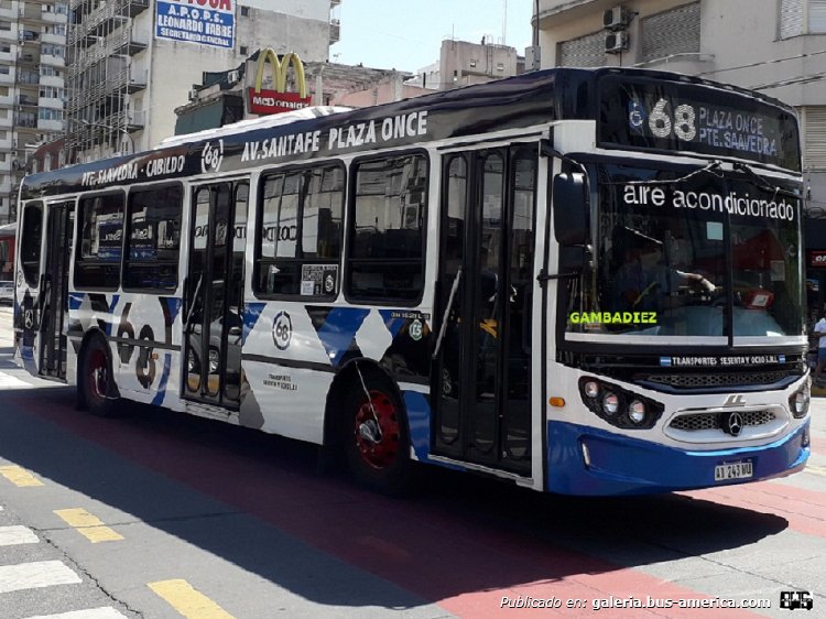 Mercedes-Benz OH 1621 L-SB - Ugarte Europeo - Sesenta y Ocho
AD 243 HU
Línea 68 (Buenos Aires) - Interno 19 [desde Octubre de 2018]

Foto: "Truku" Gambadiez
Colección: Charly Souto
Palabras clave: Sesenta y Ocho - Interno 19