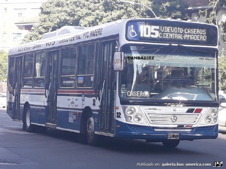 Mercedes-Benz OH 1718 L-SB - Ugarte Europeo - Transportes América
NPP 775
Línea 105 (Buenos Aires) - Interno 32
Ex línea 152 (Buenos Aires) - Interno 15

Foto: "Truku" Gambadiez
Colección: Charly Souto
Palabras clave: Transportes América - Interno 32