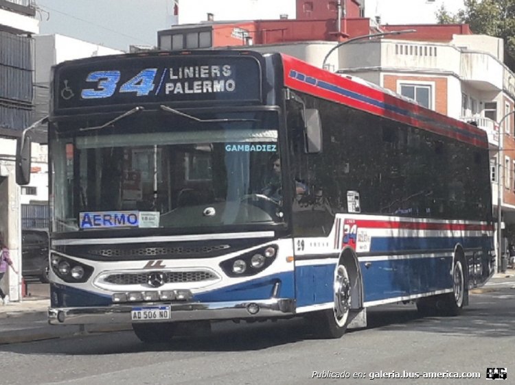 Mercedes-Benz OH 1721 L-SB - Ugarte Europeo - Juan B. Justo
AD 506 NO
Línea 34 (Buenos Aires) - Interno 29

Foto: "Truku" Gambadiez
Colección: Charly Souto
Palabras clave: Juan B. Justo - Interno 29
