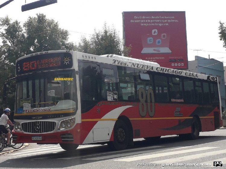 Mercedes-Benz O-500 U - La Favorita Favorito GR - Nueva Chicago
AE 426 YV
Línea 80 (Buenos Aires) - Interno 50

Foto: "Truku" Gambadiez
Colección: Charly Souto
Palabras clave: Nueva Chicago - Interno 50