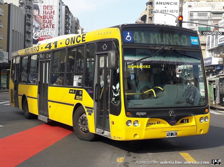 Agrale MT 17.0 LE - Nuovobus Menghi - Azul S.A.T.A.
PGQ 281
Línea 41 (Buenos Aires) - Interno 53

Foto: "Truku" Gambadiez
Colección: Charly Souto
Palabras clave: Azul S.A.T.A. - Interno 53