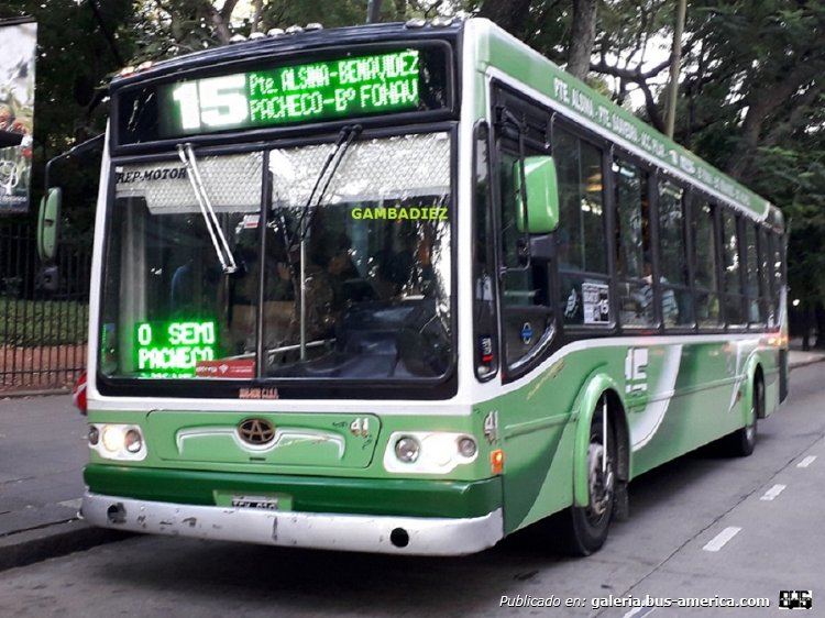 T.A.T.S.A. Puma D 12 - Sur-Nor
IFK 810
Línea 15 (Buenos Aires) - Interno 41
Ex línea 34 (Buenos Aires) - Interno 28
(Unidad ya renovada)

Foto: "Truku" Gambadiez
Colección: Charly Souto
Palabras clave: Sur-Nor - Interno 41
