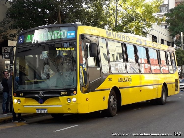 Agrale MT 17.0 LE - Nuovobus Menghi - Azul S.A.T.A.
AA 383 LA
Línea 41 (Buenos Aires) - Interno 65

Foto: "Truku" Gambadiez
Colección: Charly Souto
Palabras clave: Azul S.A.T.A. - Interno 65