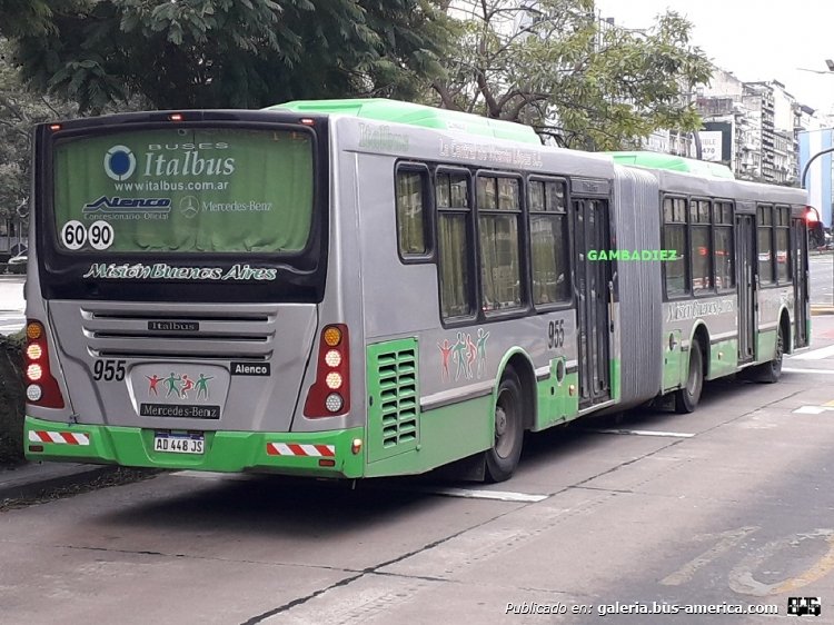 Mercedes-Benz O-500 UA - Italbus Tropea Articulado - Misión Buenos Aires, La Central de Vicente López
AD 448 JS
Línea 129 (Buenos Aires) - Interno 955

Foto: "Truku" Gambadiez
Colección: Charly Souto
Palabras clave: La Central de Vicente López - Interno 955