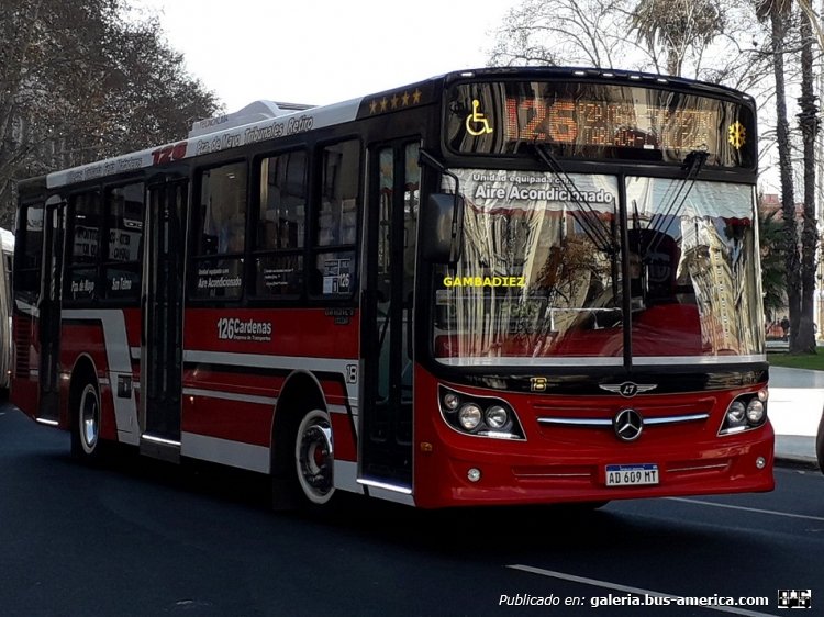 Mercedes-Benz OH 1621 L-SB - La Favorita Favorito GR - Cárdenas
AD 609 MT
Línea 126 (Buenos Aires) - Interno 18

Foto: "Truku" Gambadiez
Colección: Charly Souto
Palabras clave: Cárdenas - Interno 18
