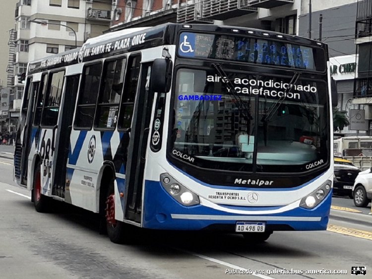 Mercedes-Benz OH 1621 L-SB  - Metalpar Iguazú Nueva Generación - Sesenta y Ocho
AD 498 QB
Línea 68 (Buenos Aires) - Interno 37

Foto: "Truku" Gambadiez
Colección: Charly Souto
Palabras clave: Sesenta y Ocho - Interno 37