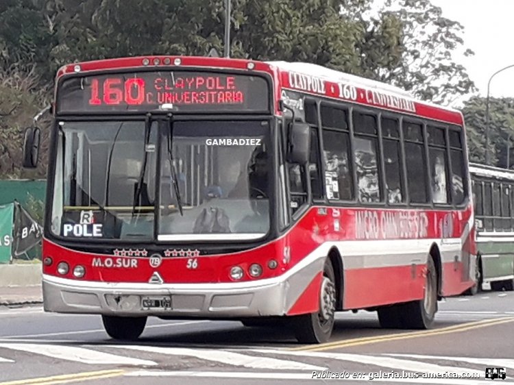 Agrale MT 15.0 LE - Todo Bus Pompeya II - M.O. Sur
NRR 109
Línea 160 (Buenos Aires) - Interno 56

Foto: "Truku" Gambadiez
Colección: Charly Souto
Palabras clave: M.O.Sur - Interno 56