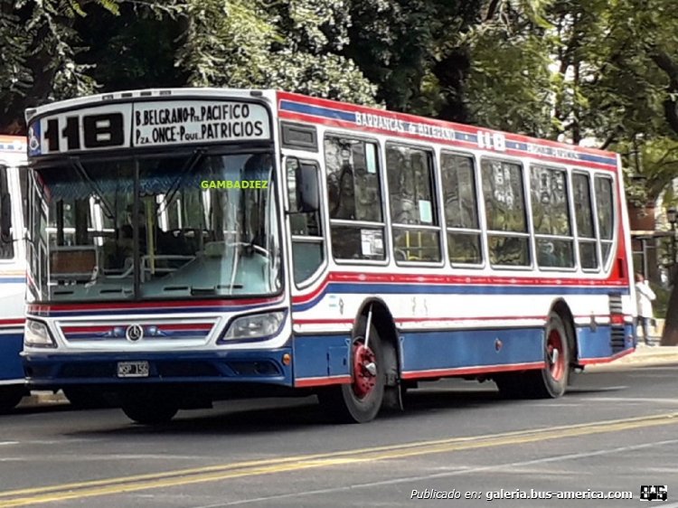 Mercedes-Benz OH 1618 L-SB - Italbus Tropea - Barrancas de Belgrano
MSP 156
[url=https://bus-america.com/galeria/displayimage.php?pid=51514]https://bus-america.com/galeria/displayimage.php?pid=51514[/url]
[url=https://bus-america.com/galeria/displayimage.php?pid=51515]https://bus-america.com/galeria/displayimage.php?pid=51515[/url]

Línea 118 (Buenos Aires) - Interno 9

Foto: "Truku" Gambadiez
Colección: Charly Souto
Palabras clave: Barrancas de Belgrano - Interno 9