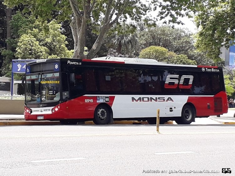Agrale MT 17.0 LE - Todo Bus Pompeya III - M.O.N.S.A.
AD 761 GW
Línea 60 (Buenos Aires) - Interno 6549

Foto: "Truku" Gambadiez
Colección: Charly Souto
Palabras clave: M.O.N.S.A. - Interno 6549