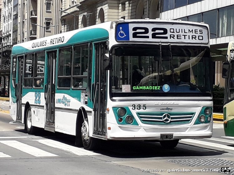 Mercedes-Benz OH 1618 L-SB - Ugarte Europeo - Línea 22 S.A.
IUV 568
Línea 22 (Buenos Aires) - Interno 335
Ex línea 120 (Rosario) - Interno 44
Ex línea 59 (Buenos Aires) - Interno 80

Foto: "Truku" Hanessián
Colección: Charly Souto
Palabras clave: Línea22 S.A. - Interno 335