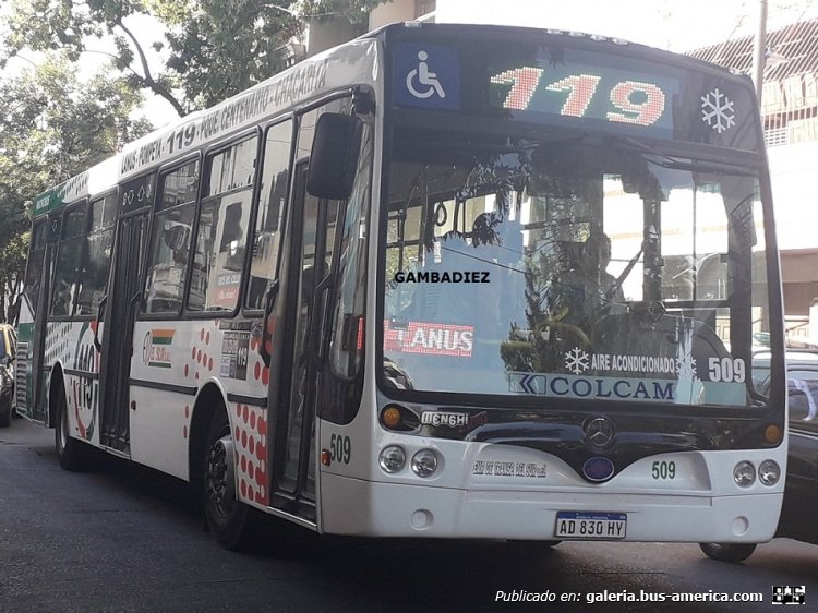 Mercedes-Benz O-500 U - Nuovobus Menghi Euro - E.T.Del Sur
AD 830 HY
Línea 119 (Buenos Aires) - Interno 509

Foto: "Truku" Gambadiez
Colección: Charly Souto
Palabras clave: E.T.Del Sur - Interno 509