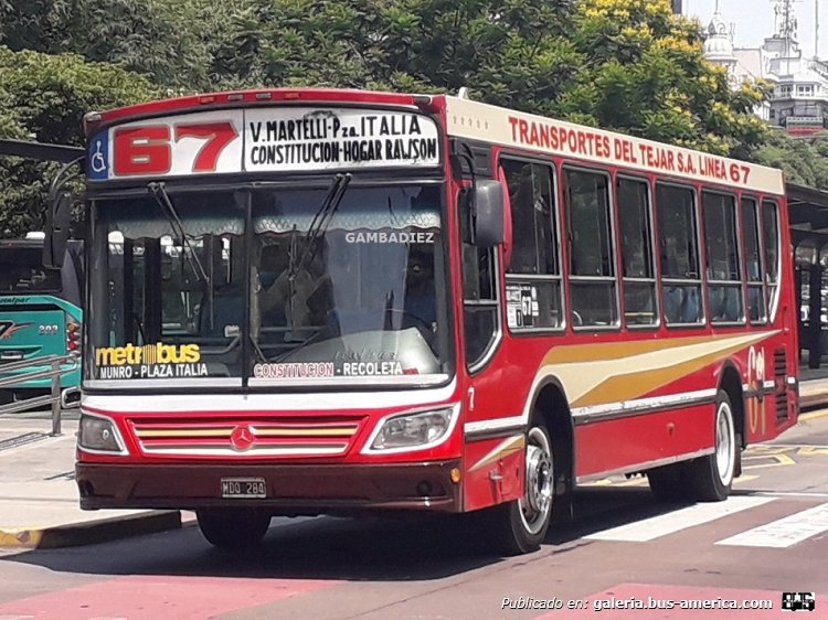Mercedes-Benz OH 1618 L-SB - Italbus Tropea - Transportes del Tejar
MDQ 284
Línea 67 (Buenos Aires) - Interno 7

Foto: "Truku" Gambadiez
Colección: Charly Souto
Palabras clave: Transportes del Tejar - Interno 7