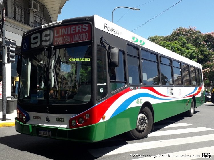 Agrale MT 17.0 LE - Todo Bus Pompeya III - C.U.S.A.
AC 316 IG
Línea 99 (Buenos Aires) - Interno 4632

Foto: "Truku" Gambadiez
Colección: Charly Souto
Palabras clave: C.U.S.A. - Interno 4632