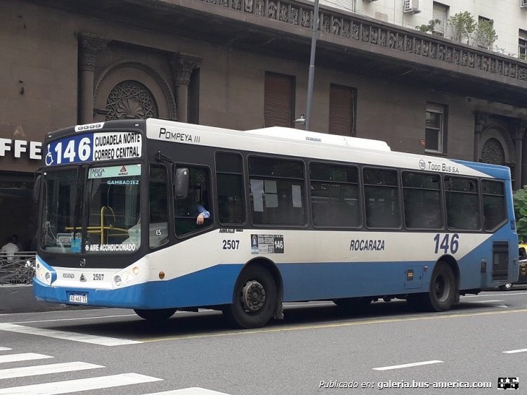 Agrale MT 15.0 LE - Todo Bus Pompeya III - Rocaraza
AD 463 TS
Línea 146 (Buenos Aires) - Interno 2507

Foto: "Truku" Gambadiez
Colección: Charly Souto
Palabras clave: Rocaraza - Interno 2507