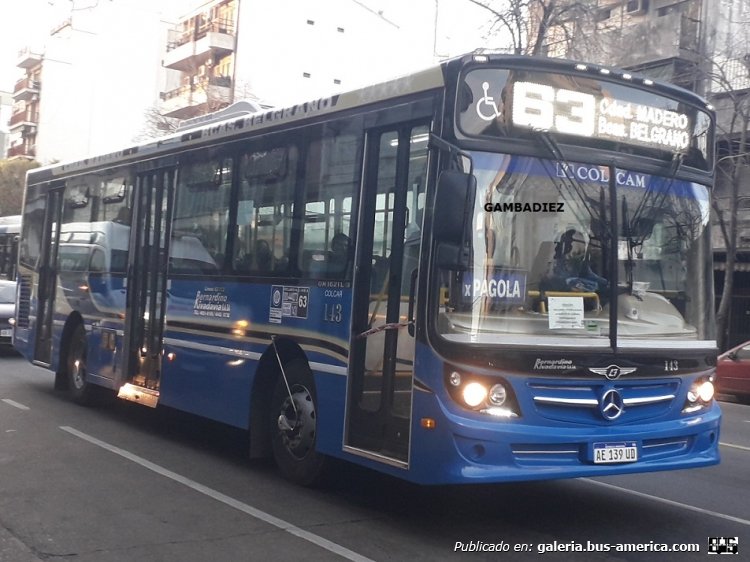 Mercedes-Benz OH 1621 L-SB - La Favorita Favorito GR - Bernardino Rivadavia
AE 139 UD
Línea 63 (Buenos Aires) - Interno 143

Foto: "Truku" Gambadiez
Colección: Charly Souto
Palabras clave: Bernardino Rivadavia - Interno 143