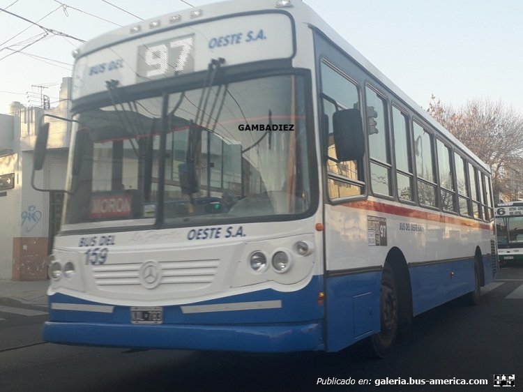 Mercedes-Benz OH 1618 L-SB - La Favorita Favorito GR - Bus Del Oeste
KAL 783
Línea 97 (Buenos Aires) - Interno 159

Foto: "Truku" Gambadiez
Colección: Charly Souto
Palabras clave: Bus DelOeste - Interno 159