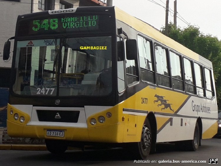 Agrale MA 15.0 - Todo Bus San Telmo III - Grupo Autobuses
AD 718 EJ
Línea 548 (Pdo. Lomas de Zamora) - Interno 2477

Foto: "Truku" Gambadiez
Colección: Charly Souto
Palabras clave: Grupo Autobuses - Interno 2477
