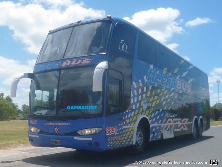Mercedes-Benz O-500 RSD - Marcopolo Paradiso GVI 1800 DD (en Argentina) - Flecha Bus
JPO 300
Interno 8891

Foto: "Truku" Gambadiez
Colección: Charly Souto
Palabras clave: Flecha Bus - Interno 8891