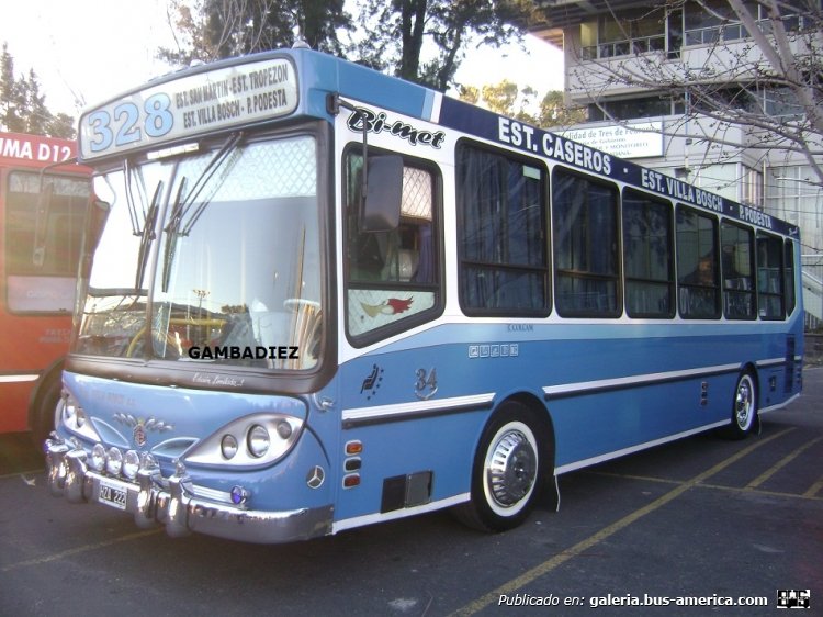Mercedes-Benz OH 1315 L-SB - Bi-Met Corbus - Villa Bosch
HZA 222
Línea 328 (Prov. Buenos Aires) - Interno 34
(Unidad ya renovada)

Foto: "Truku" Gambadiez
Colección: Charly Souto
Palabras clave: Villa Bosch - Interno 34