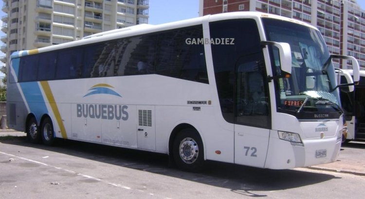 BUSSCAR (en Uruguay) - BUQUEBUS - 72
LDA 4051
Foto: "Truku" Gambadiez
Colección: Charly Souto 
Palabras clave: BUQUEBUS - 72