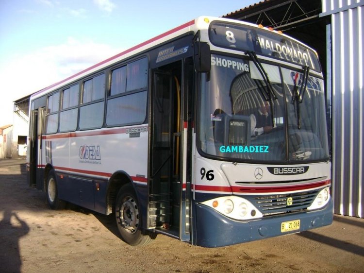 Busscar Inter Urbanuss (en Uruguay) - CODESA - 96
B 21.068
Palabras clave: CODESA - 96