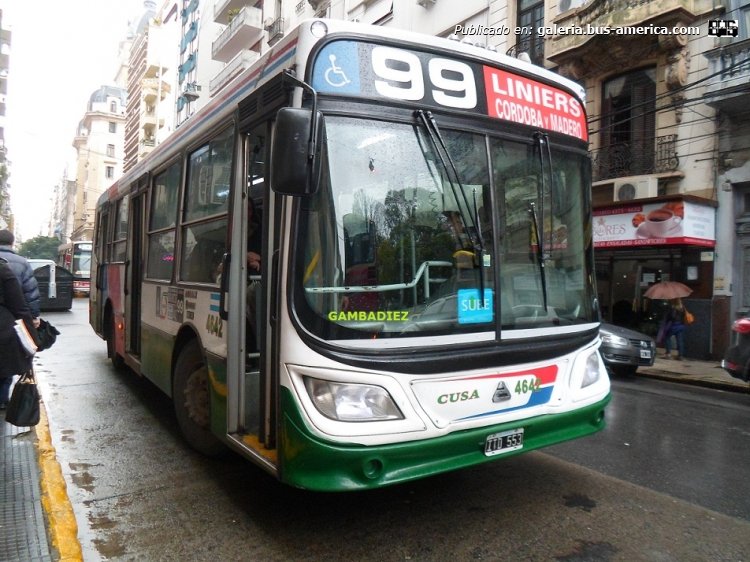Agrale MT 12.0 LE - Italbus Tropea - C.U.S.A.
ITD 553
Línea 99 (Buenos Aires) - Interno 4642 [julio 2015 - marzo 2018]
(Unidad ya renovada)
Ex NUDO (Buenos Aires) - Interno 4281 [abril 2015 - julio 2015]
Ex NUDO (Buenos Aires) - Interno 281 [abril 2010 - abril 2011]

Foto: "Truku" Gambadiez
Colección: Charly Souto
Palabras clave: C.U.S.A. - Interno 4642