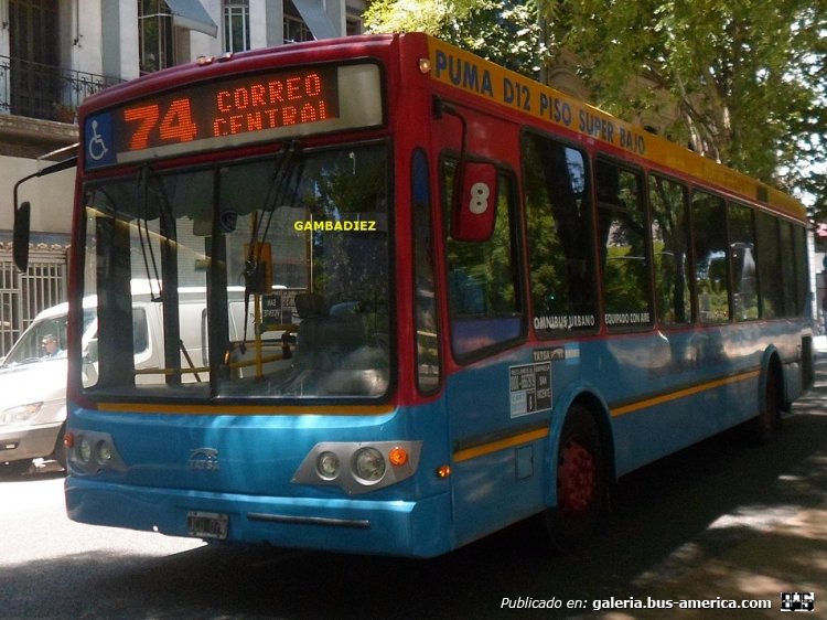 T.A.T.S.A. Puma D 12 - San Vicente
JCU 074
Línea 74 (Buenos Aires) - Interno 8

Foto: "Truku" Gambadiez
Colección: Charly Souto

Palabras clave: San Vicente - Interno 8