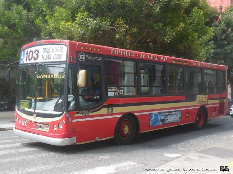 Agrale MT 12.0 LE - Todo Bus - Quirno Costa
JVT 775
Línea 103 - Interno 33

Foto: "Truku" Gambadiez
Colección: Charly Souto
Palabras clave: Quirno Costa - Interno 33