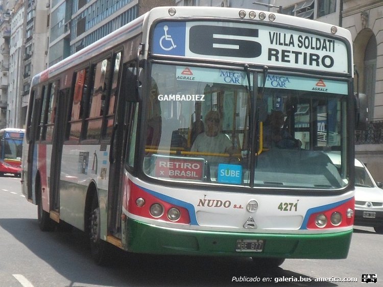 Agrale MT 15.0 LE - Todo Bus - N.U.D.O.
MBE 877
Línea 6 - Interno 4271

Foto: "Truku" Gambadiez
Colección: Charly Souto
Palabras clave: N.U.D.O. - Interno 4271