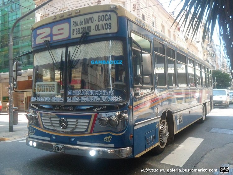 Mercedes-Benz OH 1618 L - La Favorita Favorito GR - Pedro de Mendoza
NPP 864
Línea 29 (Buenos Aires) - Interno 11

Foto: "Truku" Gambadiez
Colección: Charly Souto
Palabras clave: Pedro de Mendoza - Interno 11